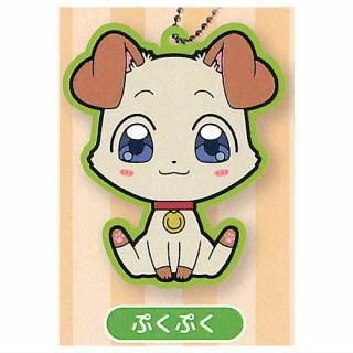 ぷくぷく天然かいらんばん ラバーマスコット [3.みけねーさん