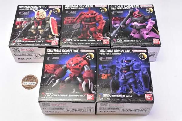 FW GUNDAM CONVERGE #MOVIE VISUAL SELECTION [アソート5種