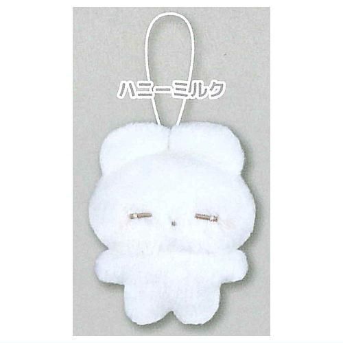 うさぎのねむちゃん ぷちマスコットぬいぐるみ [1.ハニーミルク