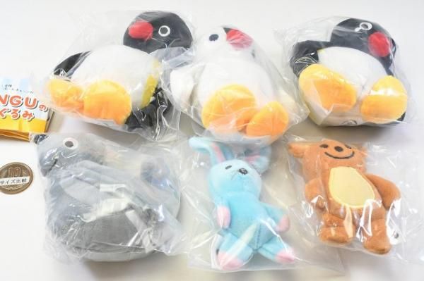全部揃ってます!!】PINGUのぬいぐるみ [全6種セット(フルコンプ