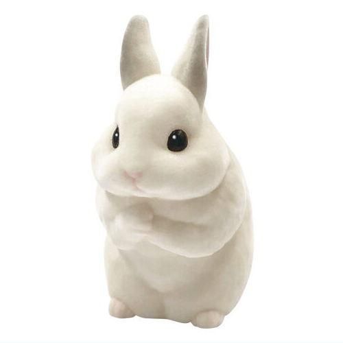クリーム色 白 ウサギ うさぎ ぬいぐるみ リアル 可愛い 子