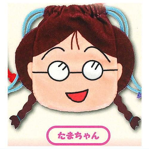 ミニまるちゃん　きょん ちびまる子ちゃん巾着 女々しく 2種セット