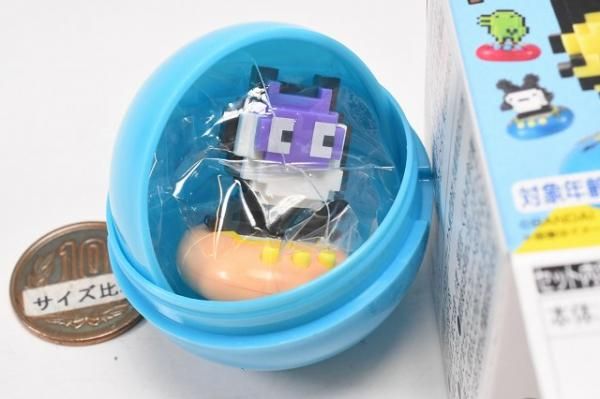 2004年 たまごっち プチプチますこっと 4個セット チョコサプ たまごっち [4.ますくっち]※お菓子は付属しません