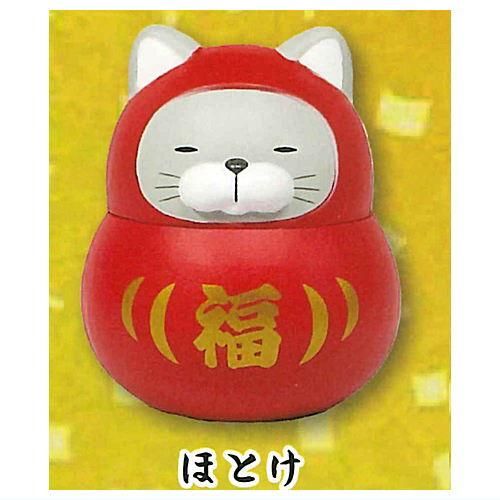ひげまんじゅう まねきねこフィギュア伍 みーさま・黒豆・ほとけ