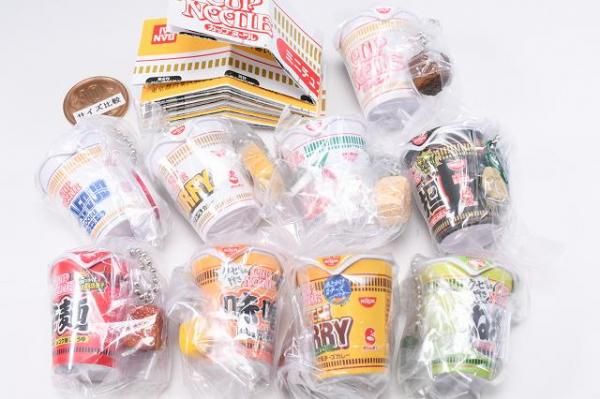 全部揃ってます!!】日清カップヌードル ミニチュアチャーム [全9