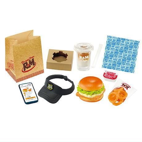 Amazon | リーメント ぷちサンプル Burger Shop R&M 1BOX 約H115