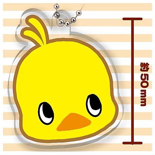 チキンラーメンひよこちゃん アクリルキーホルダー [5.E],夢屋