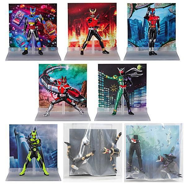 100 ％品質保証 全部揃ってます!!】MICRO STATUE COLLECTION 仮面ライダー [全8 特撮