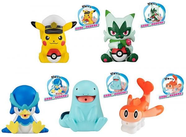 全部揃ってます!!】ポケモン みずでっぴゅ～ [全5種セット