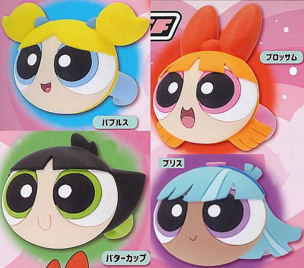 パワーパフガールズ シークレットチョコレートキーホルダー 全8