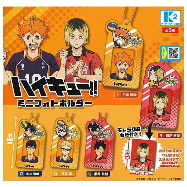 全部揃ってます!!】ハイキュー!! ミニフォトホルダー [全5種セット