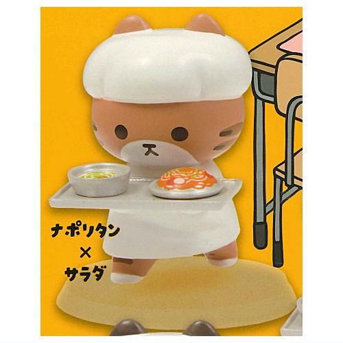 給食ねこ スタンドフィギュア | Qualia
