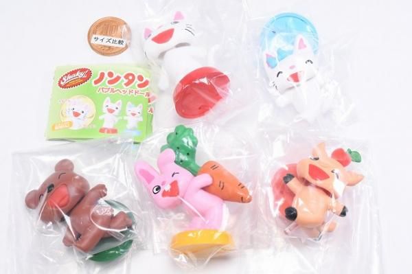 定番のお歳暮＆冬ギフト 全部揃ってます!!】Shaky！ノンタン バブルヘッドドール [全5種 人形・ドール