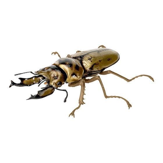 オウゴンオニクワガタMEGAリアル クワガタフィギュア