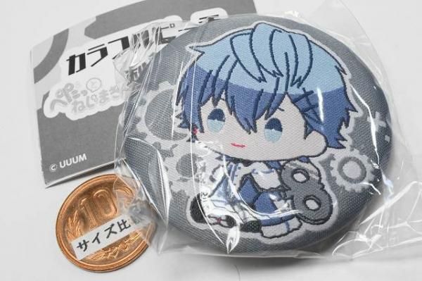 カラフルピーチ ぺたっとねじまき 刺繍缶バッジ [9.ヒロ],ブシロード