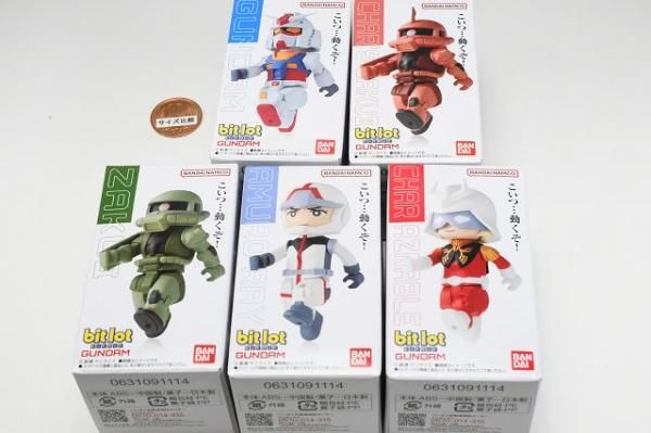 新品　bitlotガンダム 全5種［フルコンプセット］ 全部揃ってます!!】bitlotガンダム [全5種セット(フルコンプ
