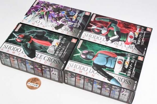 仮面ライダー 掌動 10箱まとめ売りセット 掌動-XX(ダブルクロス) 仮面ライダー10 [アソート4種セット (1