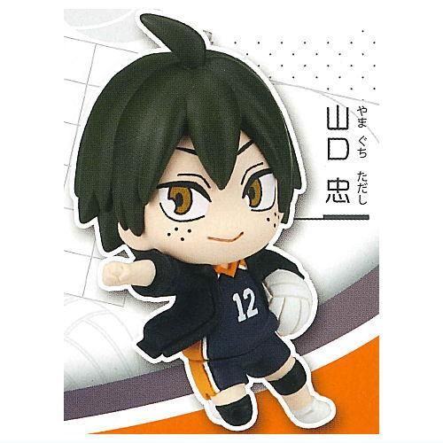 でふぉフィグ! ハイキュー!! 烏野高校 キーホルダー [4.山口忠 でふぉフィグ! ハイキュー!! 烏野高校 キーホルダー [4.山口忠
