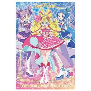 キミとアイドルプリキュア♪ キラキラカードグミ バトンタッチ