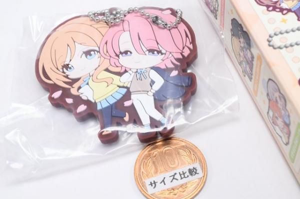 ラバーマスコット バディコレ 学園アイドルマスター [5.姫崎莉波＆有村