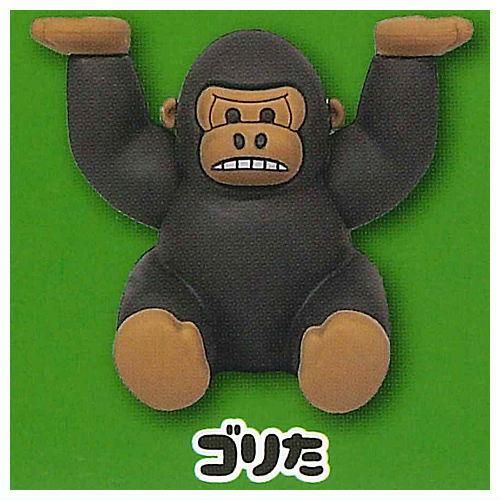 ウホウホゴリラのゴリくん ムキムキラバーフィギュア [3.ゴリた