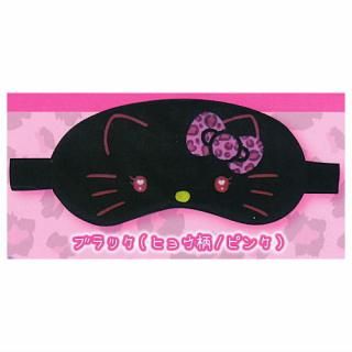【新品未使用】ハイビスカスキティ　レトロキティ　アイマスク ハローキティ ギャルなアイマスク ピンク ハイビスカス 目隠し