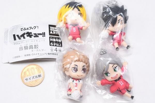 でふぉフィグ！ ハイキュー!! 烏野高校 音駒高校 キーホルダー でふぉフィグ！ ハイキュー!! 烏野高校キーホルダー｜商品情報