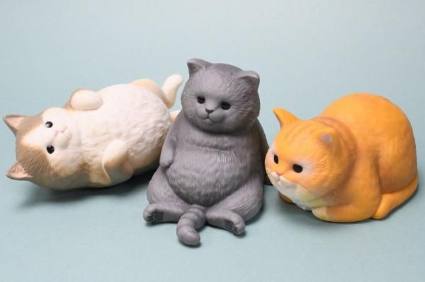 BANDAI もっちりころりん♪ ねこ 全8種 バンダイ キャンディ