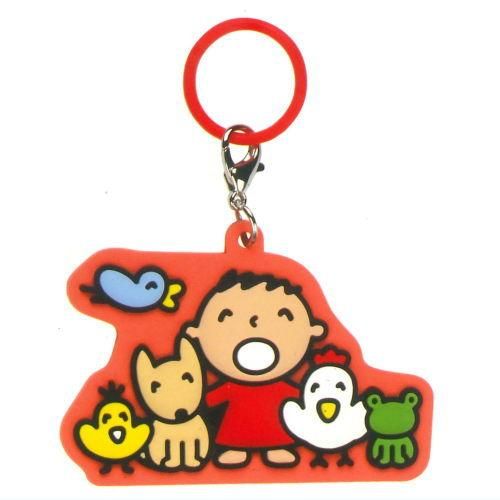 みんなのたあ坊 めじるしラバーチャーム [1.みんな一緒(正面)],IP4