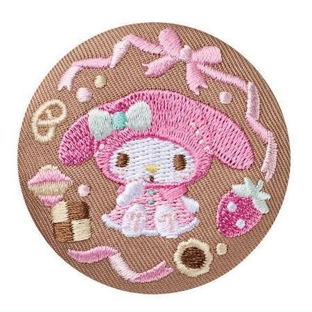 マイメロディ 刺繍缶バッジ 新品・未開封・限定品】サンリオキャラクターズ マイメロディ