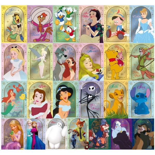 Disney Characters ウエハース [キャラクターアートカード25種