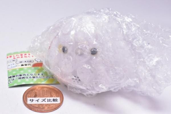 ものまね大好き！まねっこてのりどりマスコット [1.シマエナガ