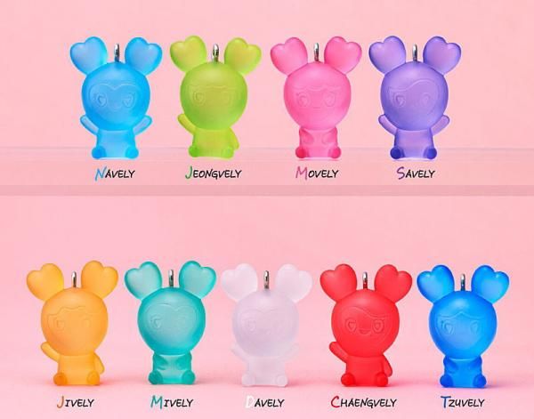 TWICE LOVELYS ぬいぐるみヘアピン　11個セット TWICE LOVELYS ぬいぐるみヘアピン～BABY LOVELYS～～GiGO限定