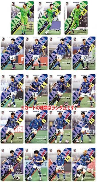 サッカー日本代表 ツインウェハース フルコンプ 全56種 ツイン