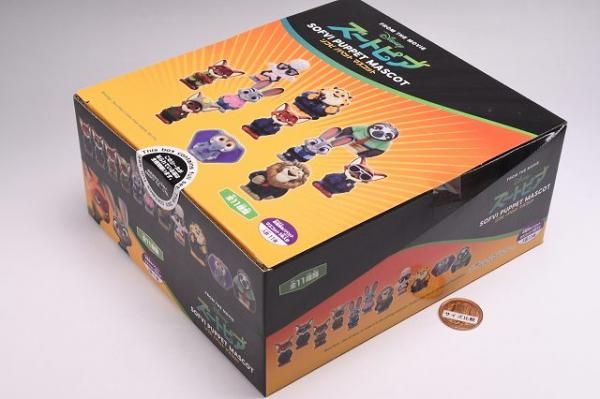 ズートピア ソフビパペットマスコット【1BOX 11パック入り
