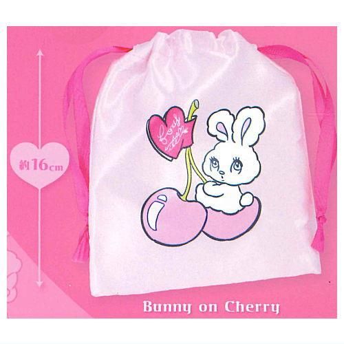 foxy illustrations ポーチコレクション [4.Bunny on Cherry