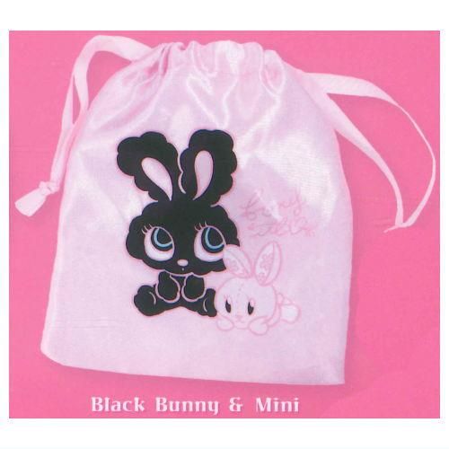 foxy illustrations ポーチコレクション [5.Black Bunny＆Mini