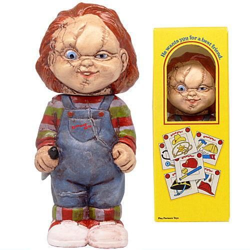 CHUCKY チャッキー レトロテイストソフビ(再販) [3.チャッキーB