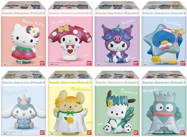 全部揃ってます!!】サンリオキャラクターズ フレンズ3 (Sanrio