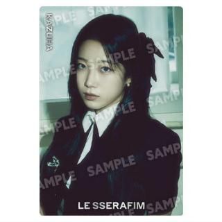LE SSERAFIM CRAZY ツインウエハース [19.レアシール(カズハ LE SSERAFIM CRAZY ツインウエハース [19.レアシール(カズハ