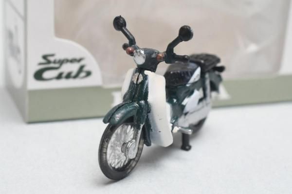 全部揃ってます!!】1/64 Honda Cubフィギュアキーホルダー [全6
