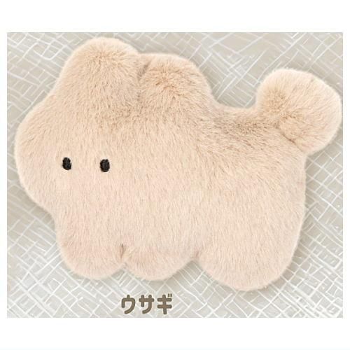 追加あり　白木曜①ふむふむさん専用 ムムフム mmfum ふわもふぬいぐるみ [4.ウサギ],クオリア ガチャガチャ