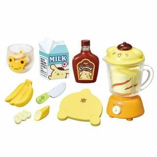 ポムポムプリン ポムポムカフェ リーメント　フィギュア　7点セット ポムポムプリン ポムポムカフェ リーメント フィギュア 7点