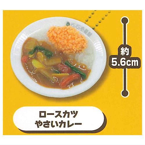 CoCo壱番屋 ミニチュアマスコット [5.ロースカツやさいカレー