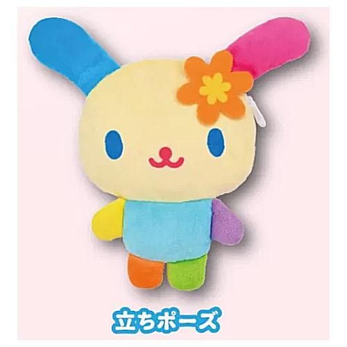 バイヤー厳選用品 サンリオ ウサハナ [3.立ちポーズ],夢屋 ぬいぐるみポーチ ぬいぐるみ