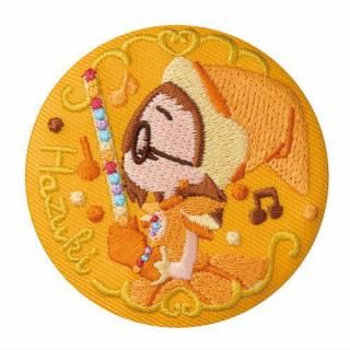 おジャ魔女どれみ 刺繍缶バッジビスケット [13.飛鳥ももこ