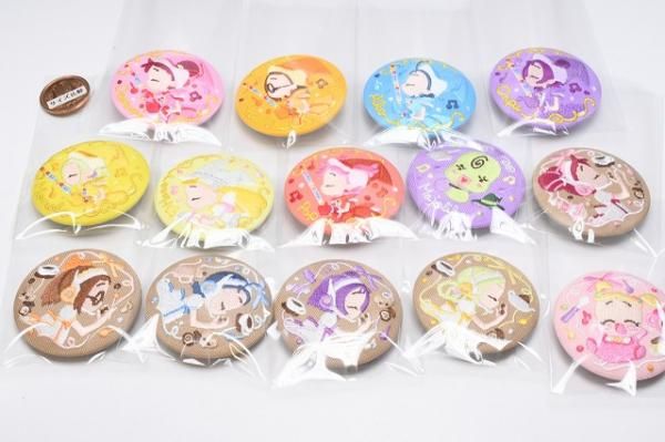 全部揃ってます!!】おジャ魔女どれみ 刺繍缶バッジビスケット