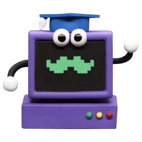 教育番組 フロッキーフィギュア [3.はかせ],エイチエムエー