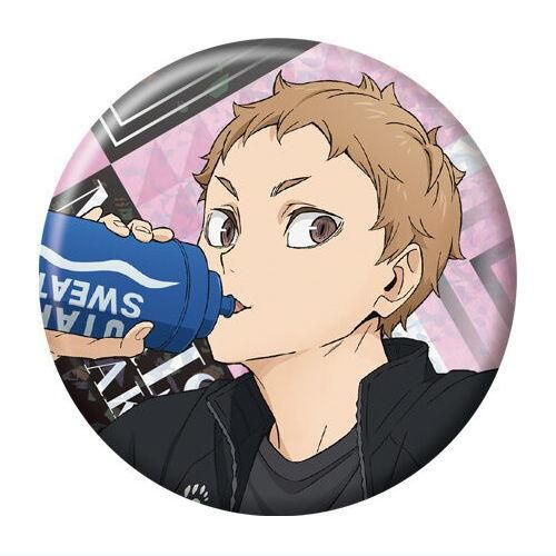 Amazon.co.jp: ハイキュー 缶バッジセット 夜久衛輔 灰羽