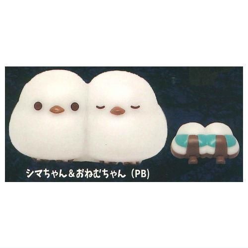 ふくふくシマエナガ ぽわっとライト なかよく彩 [4.シマちゃん ふくふくシマエナガ ぽわっとライト なかよく彩 [4.シマちゃん